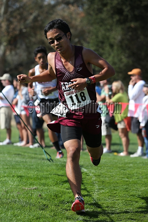 12SIHSD1-092.JPG - 2012 Stanford Cross Country Invitational, September 24, Stanford Golf Course, Stanford, California.